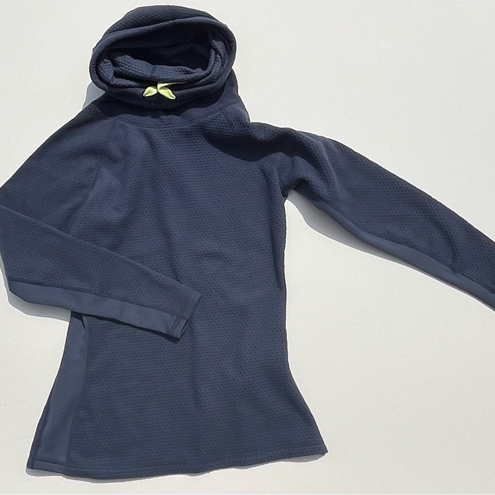Women’s Navy Nike Cowl Funnel Neck Fleece Sweatshirt Size Medium